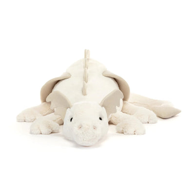 Jellycat - Snow Dragon Gigantic Soft Toy Jellycat 