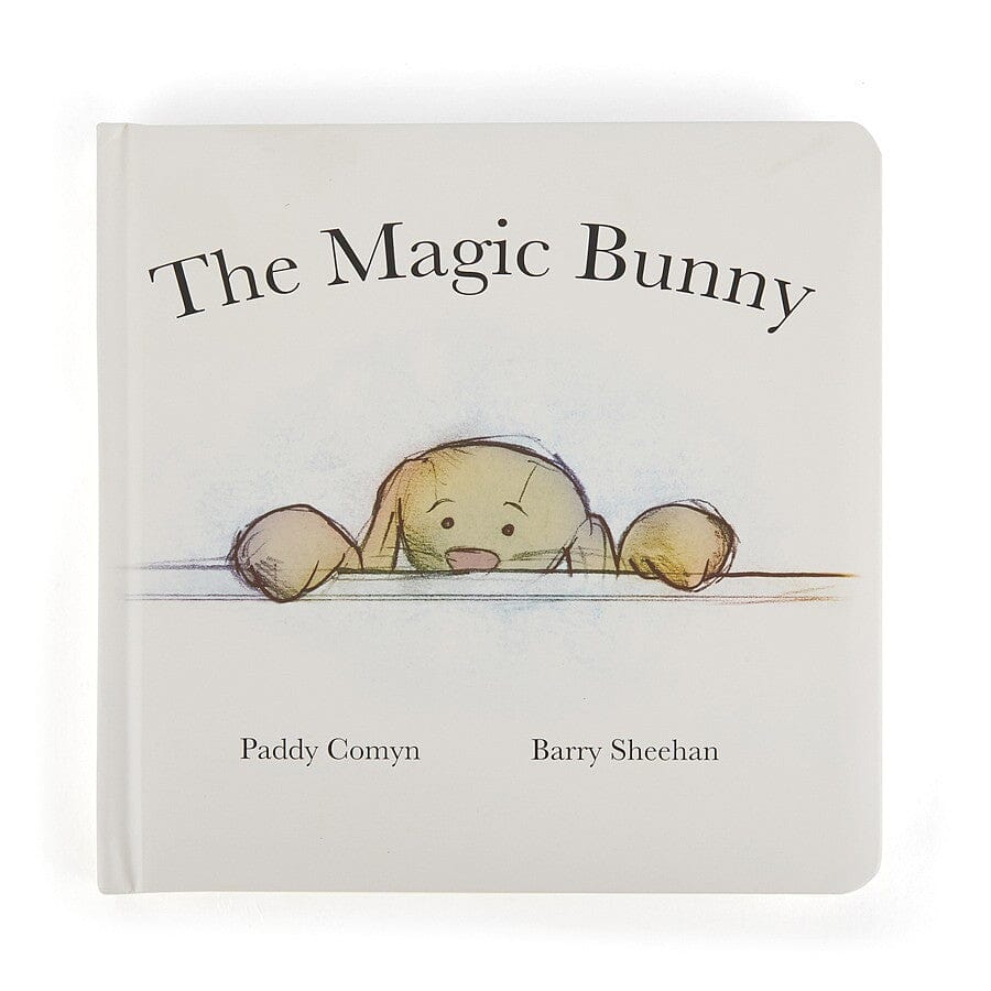 Jellycat The Magic Bunny Book And Bashful Cottontail Bunny Medium Bundle Jellycat 