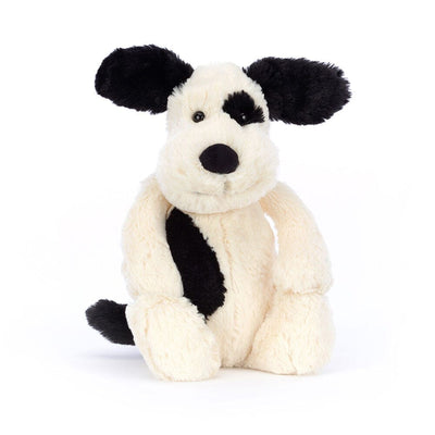 Jellycat The Pick of the Sticks Book and Bashful Black & Cream Puppy Original Bundle Jellycat 