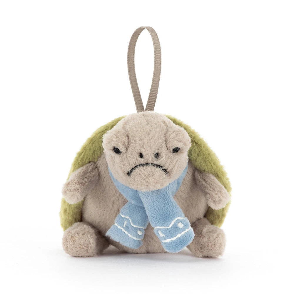 Jellycat - Timmy Turtle Decoration Soft Toy Jellycat 
