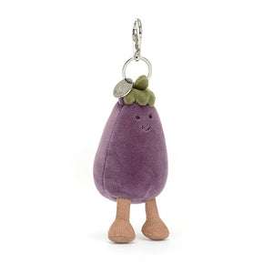 Jellycat - Vivacious Aubergine Bag Charm