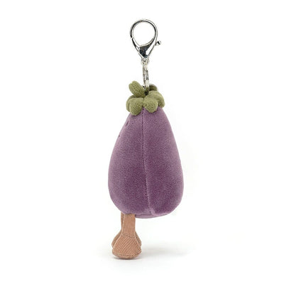 Jellycat Vivacious Aubergine Charm Soft Toy Jellycat 