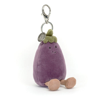 Jellycat Vivacious Aubergine Charm Soft Toy Jellycat 