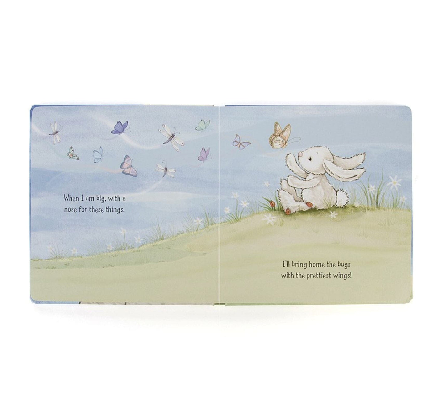 Jellycat When I Am Big Book & Bashful Cream Bunny Medium Bundle Jellycat 