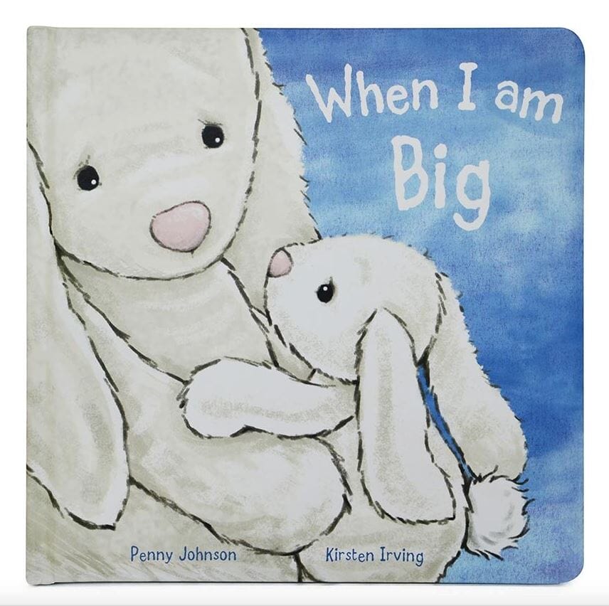 Jellycat When I Am Big Book & Bashful Cream Bunny Medium Bundle Jellycat 