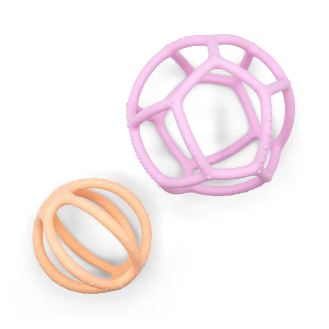 Jellystone - 2 Pack Sensory & Fidget Ball | Bubblegum & Peach Sensory Toy Jellystone 