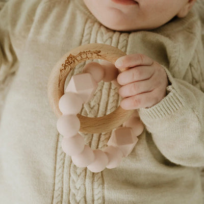 Jellystone - May Gibbs Moon Teether | Blush Stacker Jellystone 