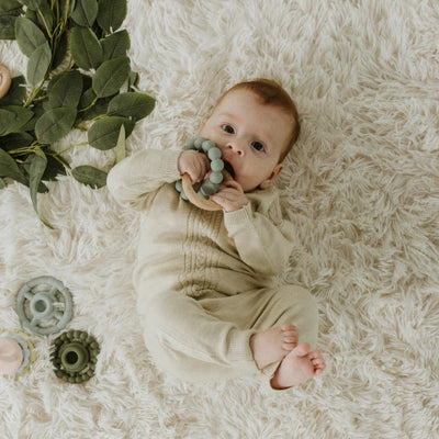Jellystone - May Gibbs Moon Teether | Sage Stacker Jellystone 