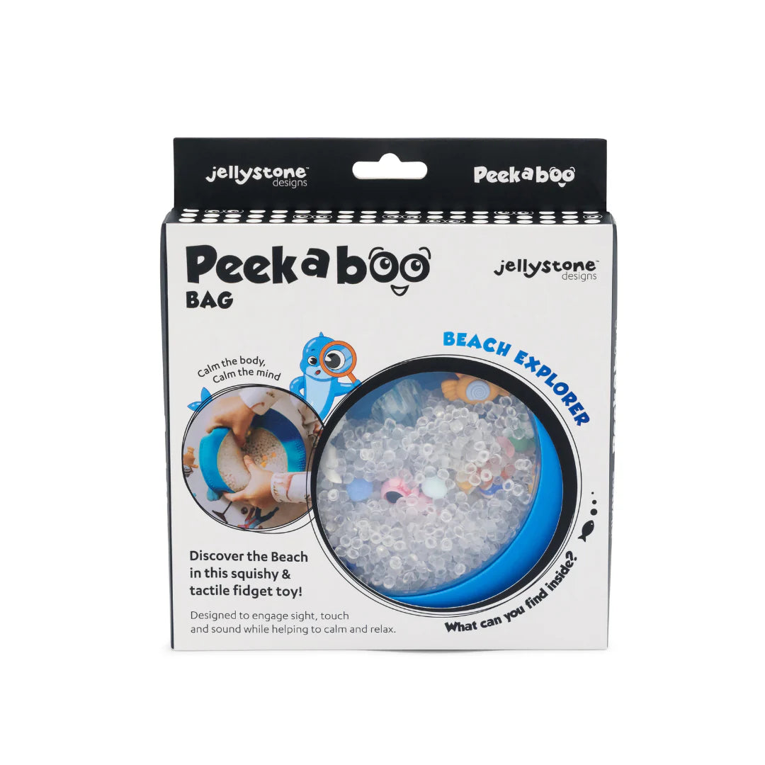 Jellystone - Peekaboo Sensory Bag Beach Sensory Toy Jellystone 