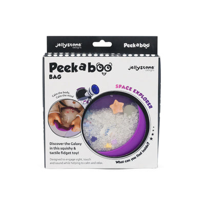 Jellystone - Peekaboo Sensory Bag Galaxy Sensory Toy Jellystone 