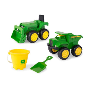 John Deere - 15cm Sand Pit Value Set with Bucket and Shovel