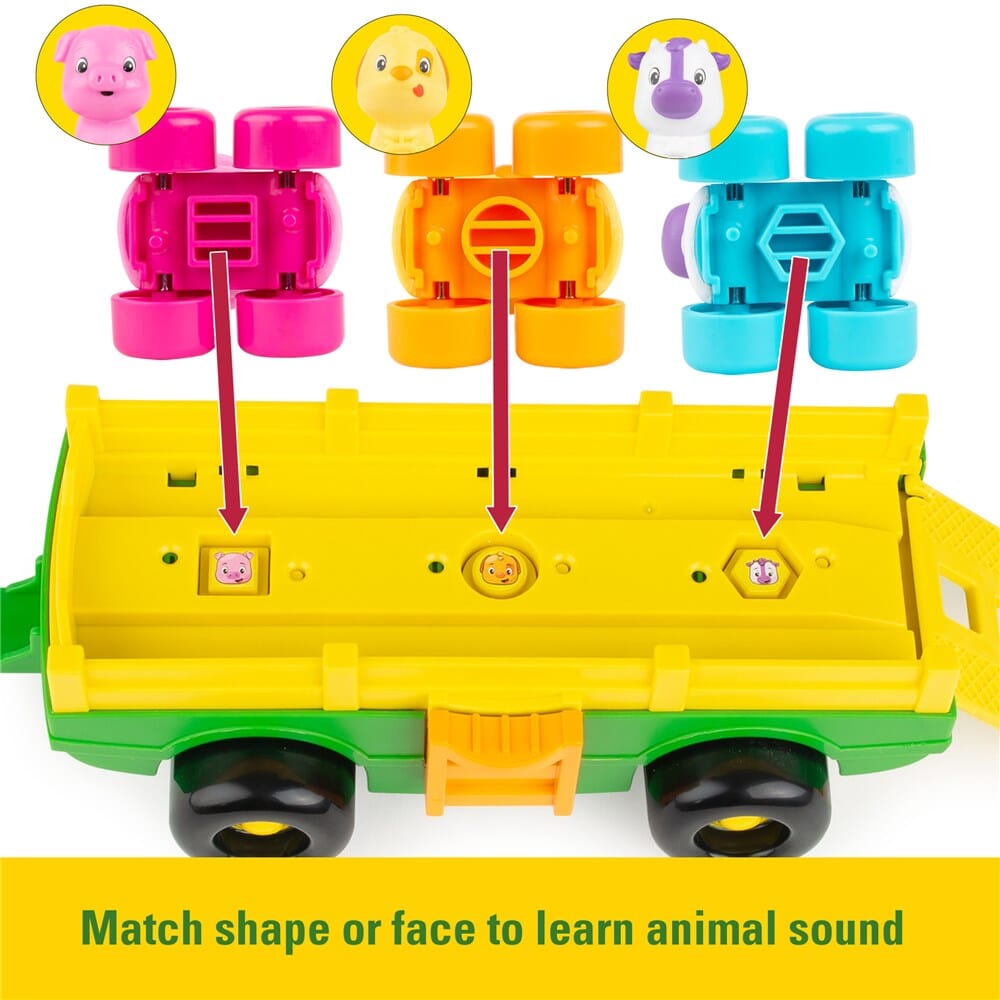 John Deere - Animal Sounds Wagon Ride Vehicles John Deere 