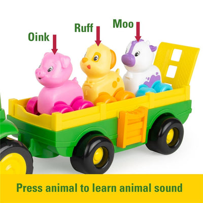 John Deere - Animal Sounds Wagon Ride Vehicles John Deere 