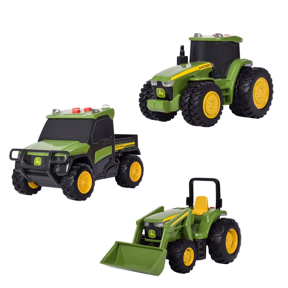 John Deere - Lights & Sound Mini Tractors 3-pack Vehicles John Deere 