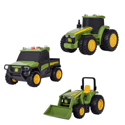 John Deere - Lights & Sound Mini Tractors 3-pack Vehicles John Deere 