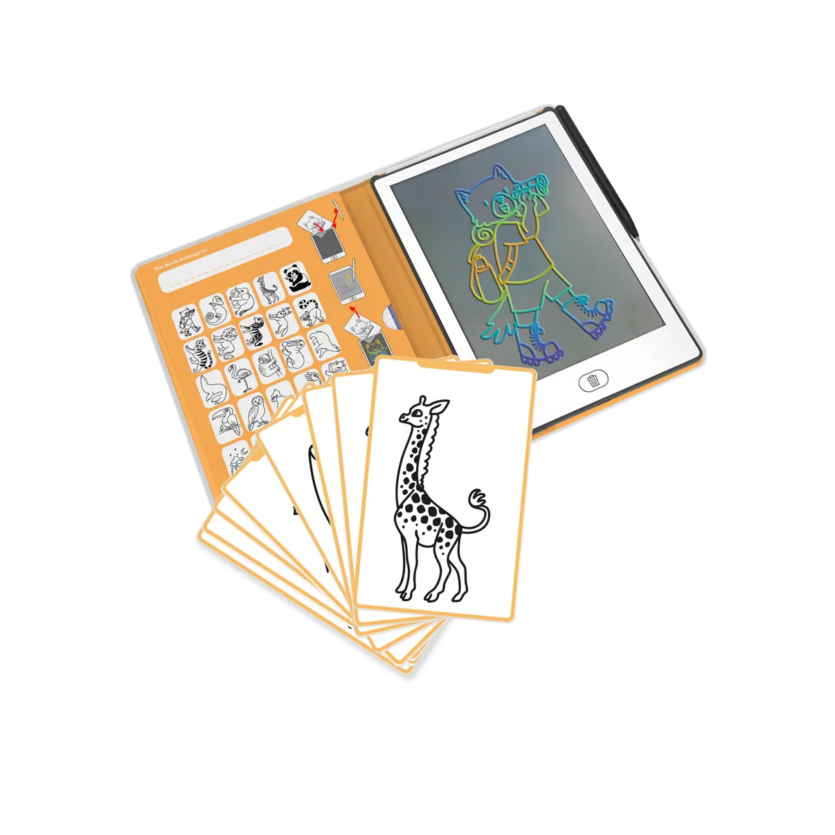 Kidywolf - Kidydraw Mini | Animals Activity & Craft Kidywolf 