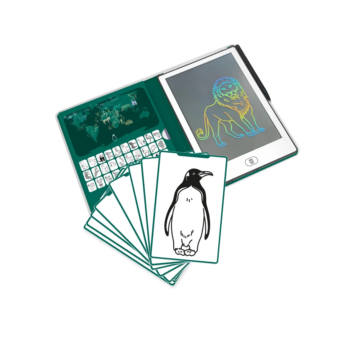 Kidywolf - Kidydraw Mini | Animals around the World Activity & Craft Kidywolf 