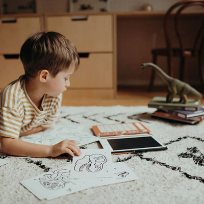 Kidywolf - Kidydraw Mini | Dinosaurs Activity & Craft Kidywolf 