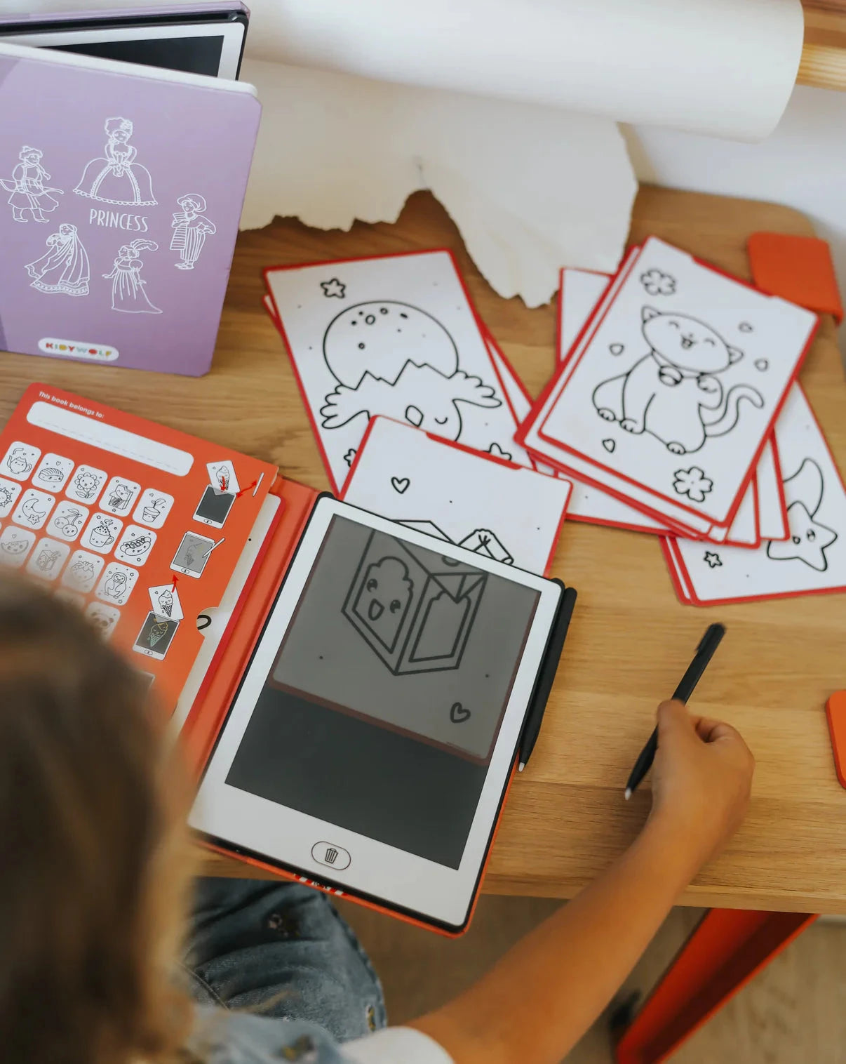 Kidywolf - Kidydraw Mini | Kawai Activity & Craft Kidywolf 