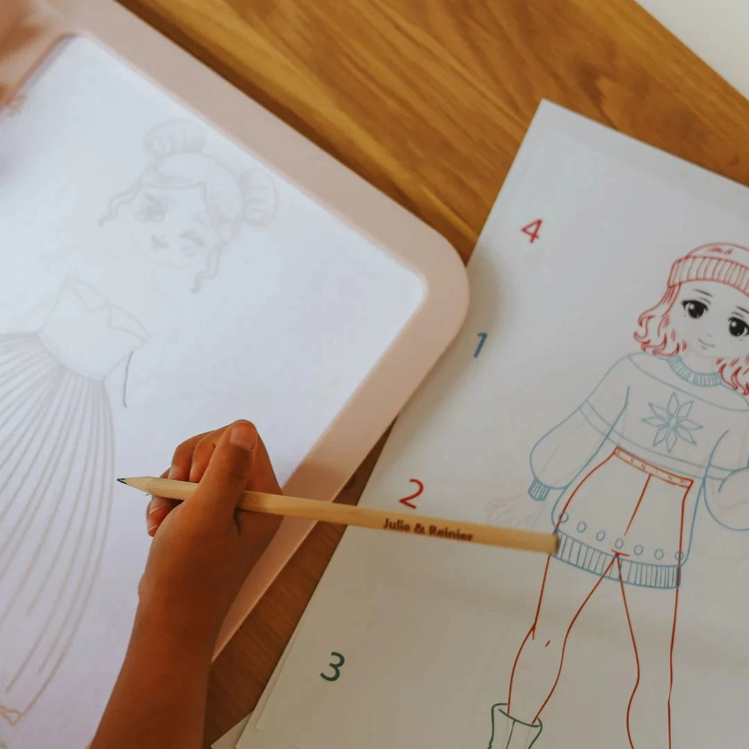 Kidywolf - Kidydraw Pro Fashion Activity & Craft Kidywolf 