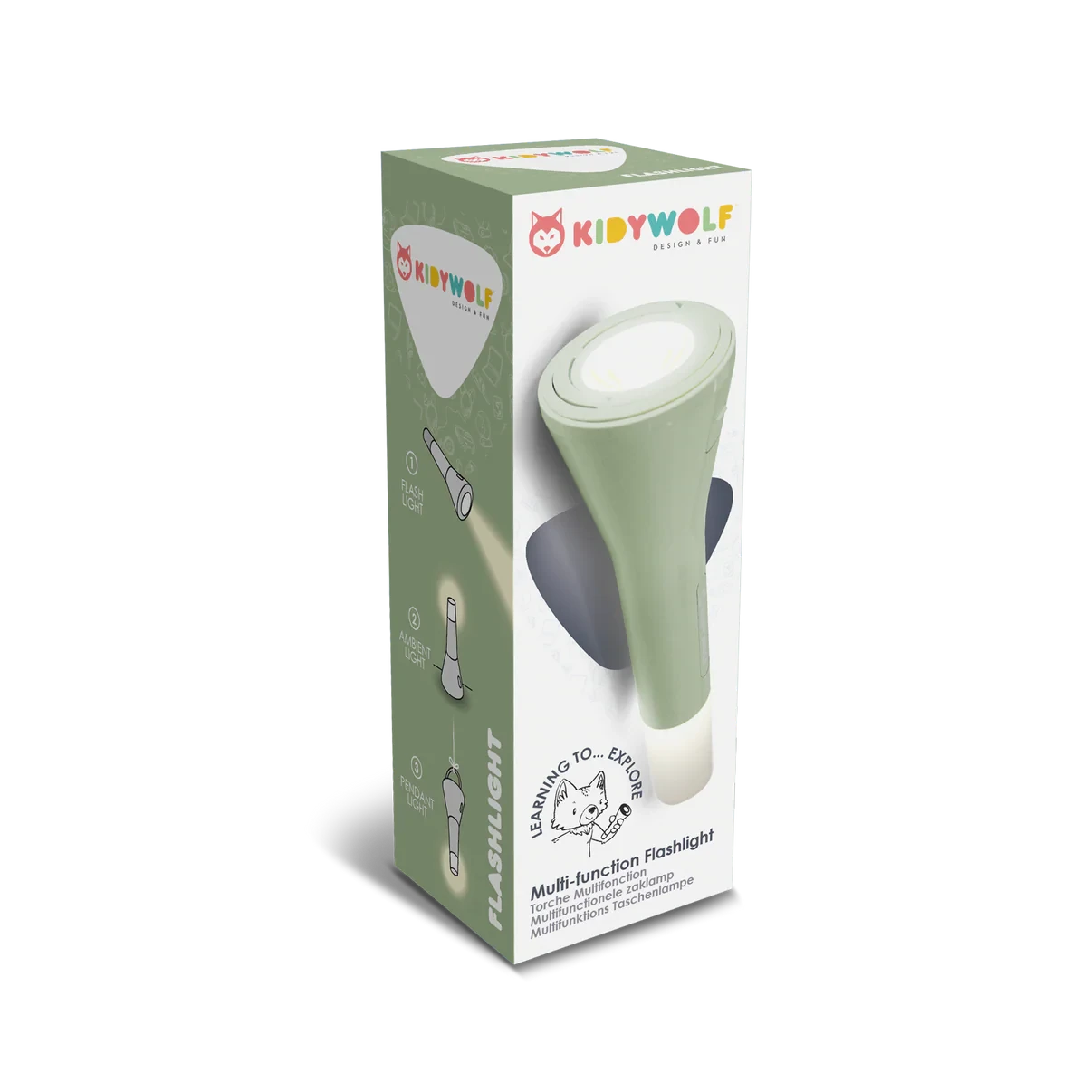 Kidywolf - Kidyflashlight | Green Torch Kidywolf 