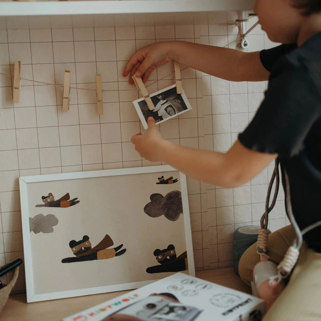 Kidywolf - Kidyprint Thermal Printing Camera | Peach Camera Kidywolf 