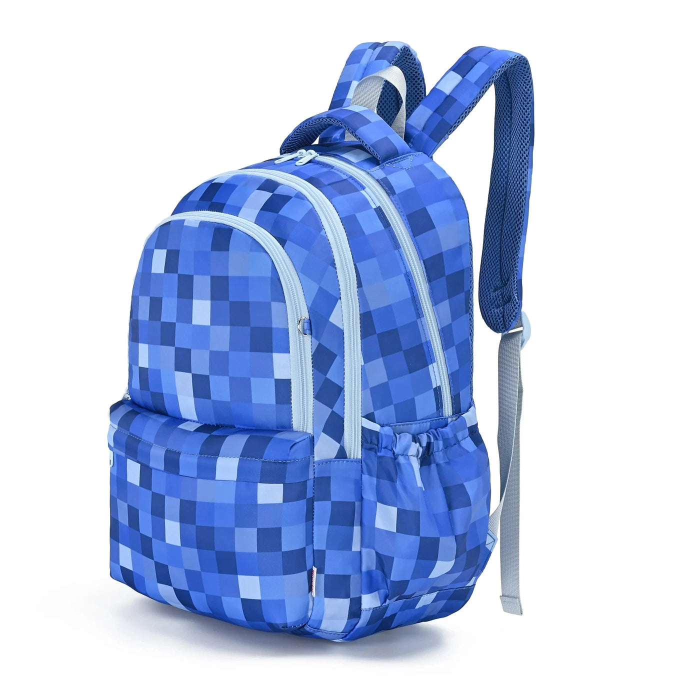 Kinnder - Campus School Backpack 2.0 | Blue Pixel Backpacks Kinnder 