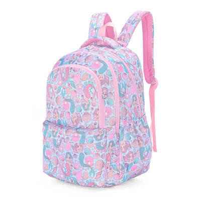 Kinnder - Campus School Backpack 2.0 | Mermaid Aqua Backpacks Kinnder 