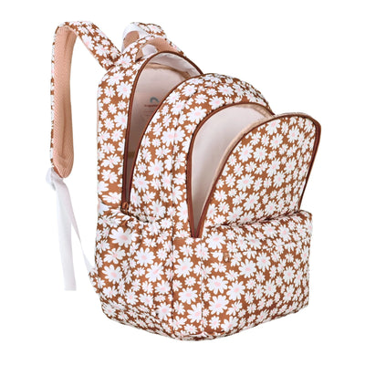 Kinnder - Campus School Backpack | Bloom Tan Backpacks Kinnder 