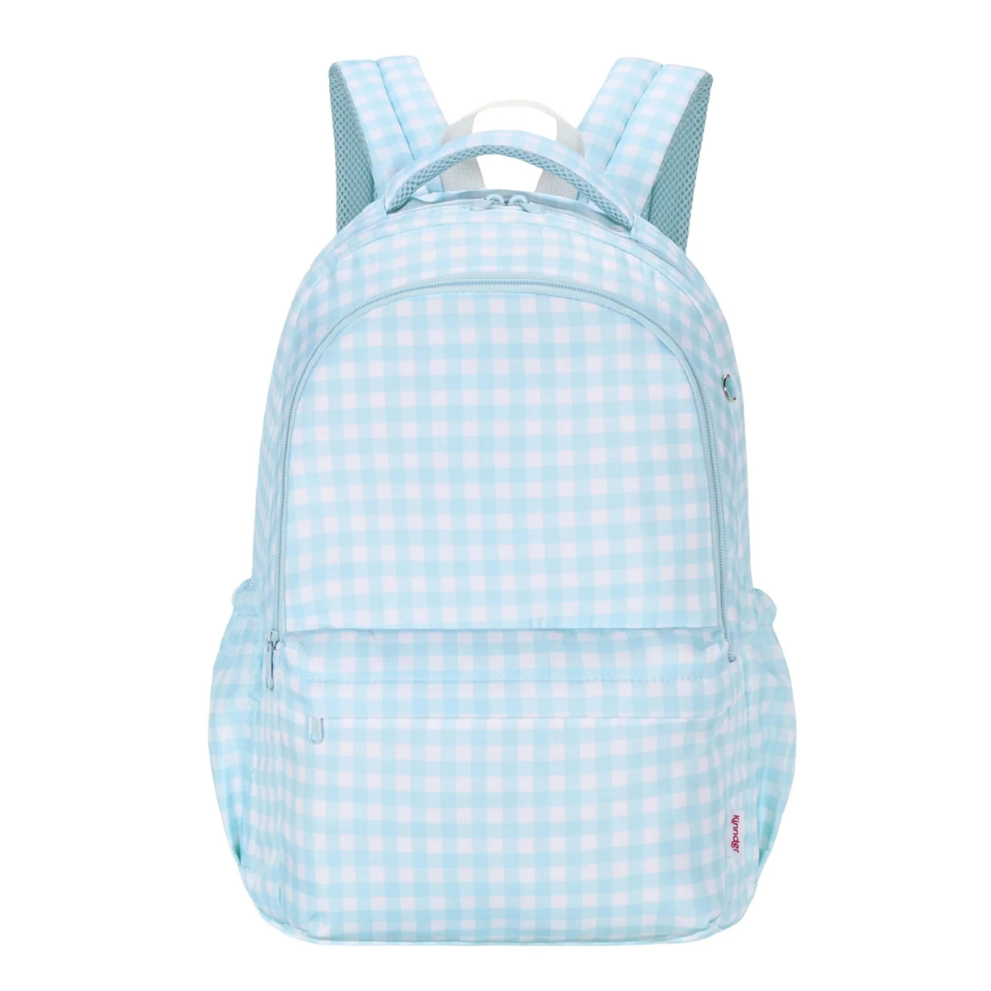 Kinnder - Campus School Backpack | Blue Gingham Backpacks Kinnder 