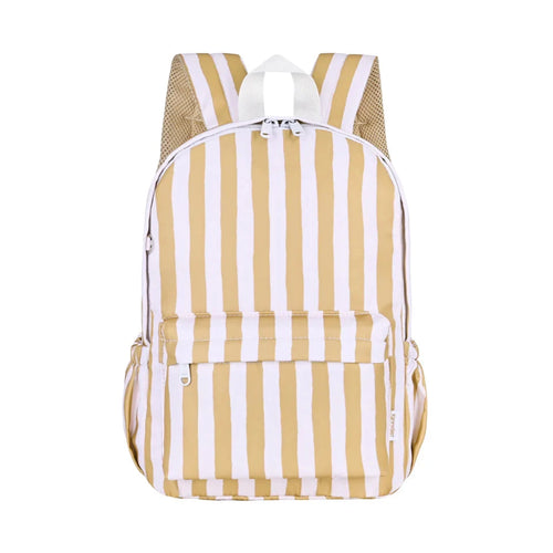 Kinnder - Daycare/Toddler Mini Backpack | Mustard Stripe
