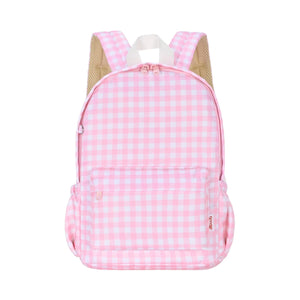 Kinnder - Daycare/Toddler Mini Backpack | Pink Gingham