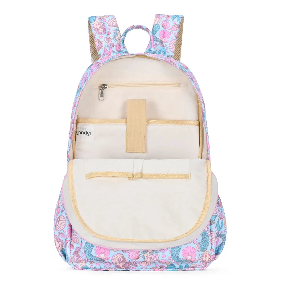 Kinnder - Junior Backpack | Mermaid Aqua Mealtime Kinnder 