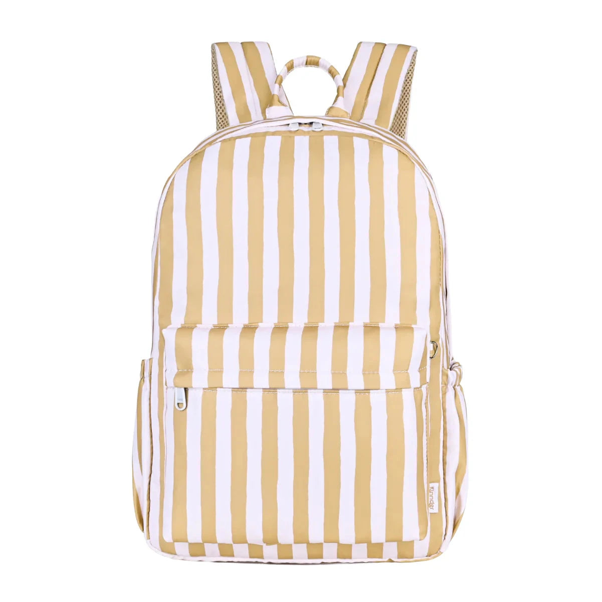 Kinnder - Junior Backpack | Mustard Stripe Mealtime Kinnder 