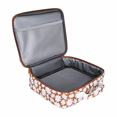 Kinnder - Junior Insulated Lunch Bag | Bloom Tan Mealtime Kinnder 