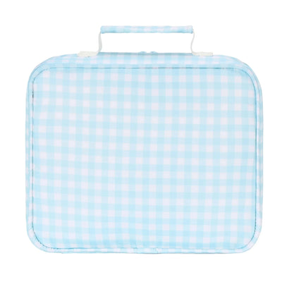 Kinnder - Junior Insulated Lunch Bag | Blue Gingham Mealtime Kinnder 