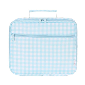 Kinnder - Junior Insulated Lunch Bag | Blue Gingham