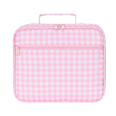 Kinnder - Junior Insulated Lunch Bag | Pink Gingham Mealtime Kinnder 