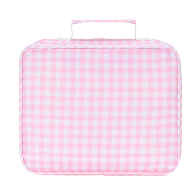 Kinnder - Junior Insulated Lunch Bag | Pink Gingham Mealtime Kinnder 