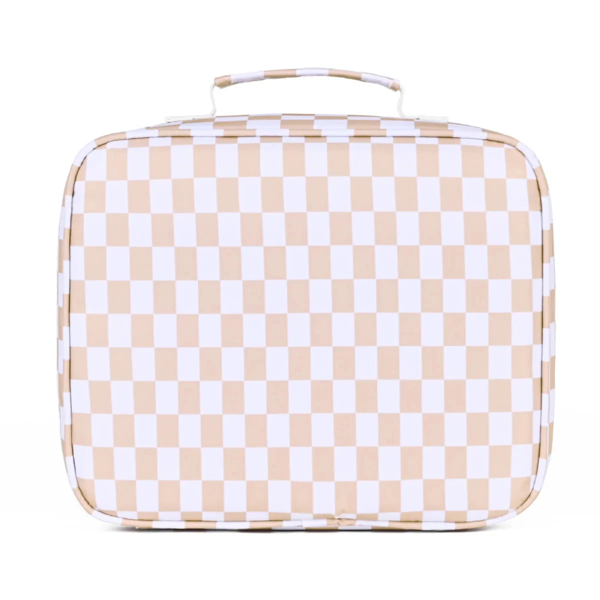 Kinnder - Junior Lunch Bag | Caramel Check Mealtime Kinnder 