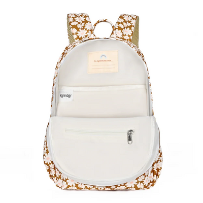 Kinnder - Kindy/School Junior Backpack | Bloom Tan Backpacks Kinnder 