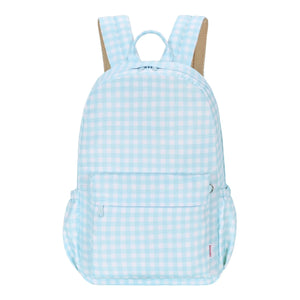 Kinnder - Kindy/School Junior Backpack | Blue Gingham