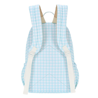 Kinnder - Kindy/School Junior Backpack | Blue Gingham Backpacks Kinnder 