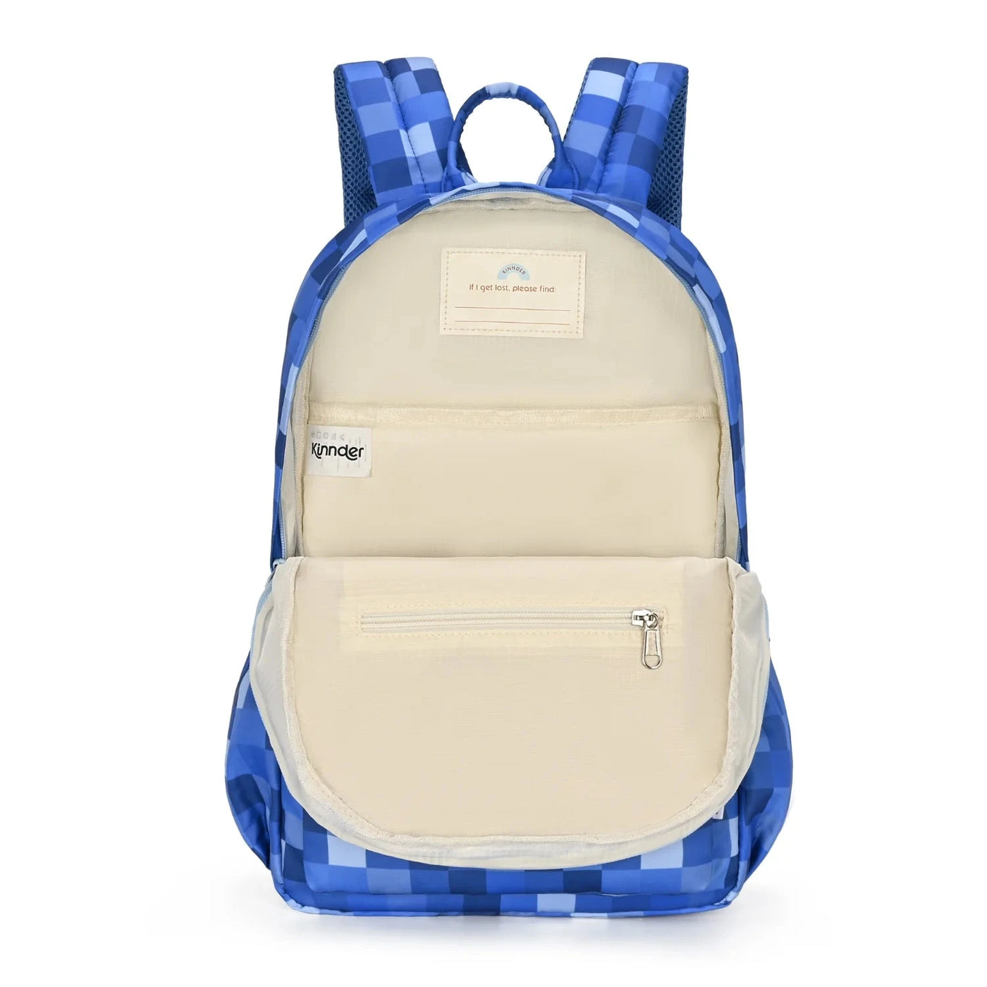 Kinnder - Kindy/School Junior Backpack | Blue Pixel Backpacks Kinnder 