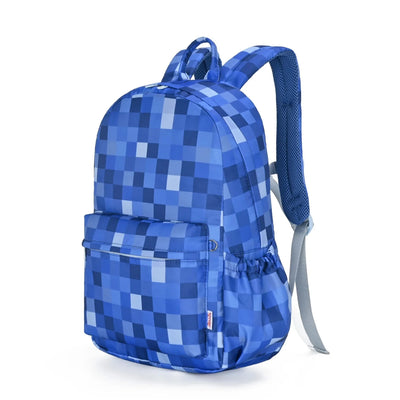 Kinnder - Kindy/School Junior Backpack | Blue Pixel Backpacks Kinnder 