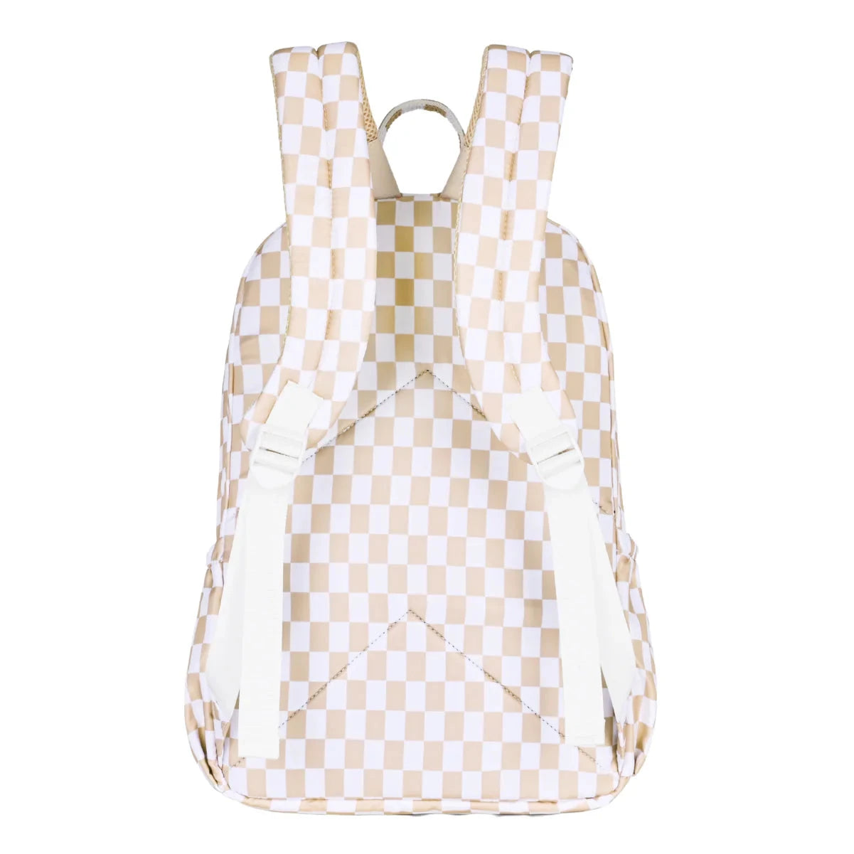 Kinnder - Kindy/School Junior Backpack | Caramel Check Mealtime Kinnder 
