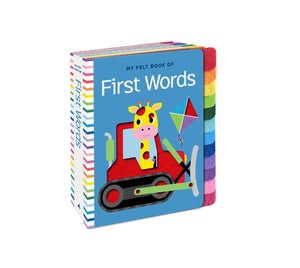 Lake Press - Chunky Felt Tabbed Book | First Words