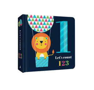 Lake Press - Chunky Foil Board Book | Let's Count 123