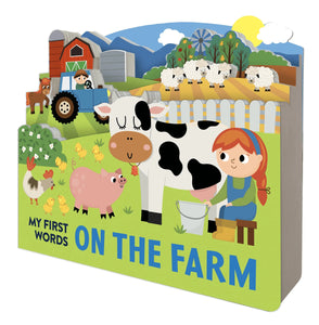 Lake Press - Chunky Scenes Board Book - My First Words | On the Farm
