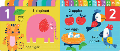 Lake Press - Chunky Tabbed Board Book | 123 Books Lake Press 
